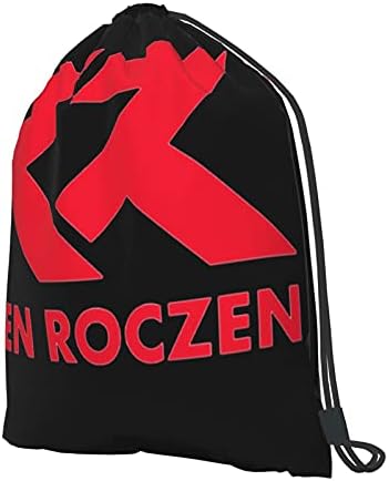 Ken Roczen İpli sırt çantası Spor Spor Çanta Su Dayanıklı Dans Spor Yoga Seyahat İçin Kadın Erkek Büyük Boyutu Sackpack Küçük