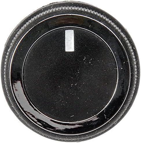 Dorman 76852 HVAC ısıtıcı Kontrol Düğmesi Seçkin Chevrolet/GMC Modelleri için, Siyah