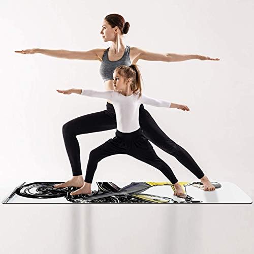 Lagerery Yoga Mat Yakışıklı Motosiklet çocuk Pilates mat Jimnastik Mat 6mm Kalın egzersiz matı TPE Çevre Kaymaz Pilates spor
