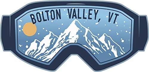 Bolton Vadisi Vermont Kayak Maceraları Hatıra Yaklaşık 5x2. 5-İnç Vinil Decal Sticker Gözlüğü Tasarım