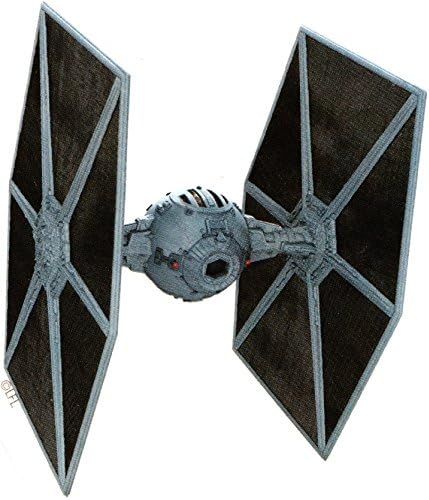 3 İnç İmparatorluk Galatic İmparatorluğu Kravat Avcı Gemisi Star Wars Klasik Bölüm IV Çıkarılabilir Duvar çıkartması Sticker