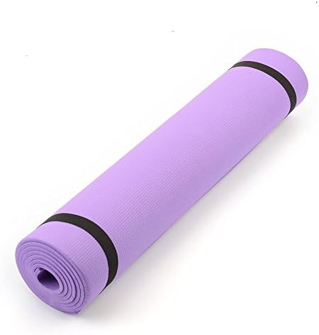 Chnrong Egzersiz Yoga Mat Tüm Amaçlı Kaymaz Spor mat Dizlik için Yoga, Zemin Egzersizleri, ve Pilates Ev Spor Fitness (68 X 24