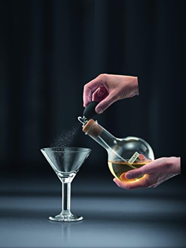 Bodum k11799-109 Votka Martini 2 Camlı Set, Şeffaf, Mantar, 11 cm