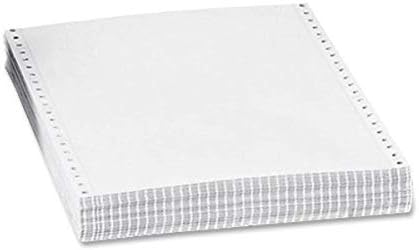 Sparco Nokta Vuruşlu Baskı Karbonsuz Kağıt, Beyaz, 9 1/2 x 11 inç.