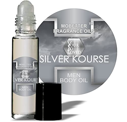 Mobetter Fragrance Oils tarafından Çok Sevdiğiniz Silver Kourse Erkek Parfüm Vücut Yağı