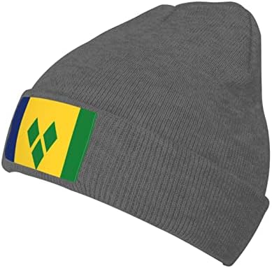 Bayrağı Saint Vincent ve Grenadinler Bere Şapka Erkek Kadın Yün Şapka Moda Klasik Örgü Şapkalar