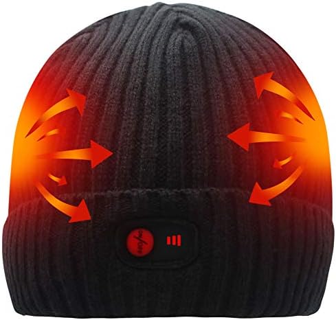 Svpro pil ısıtmalı bere şapka şarj edilebilir ısıtmalı şapka sıcak Kış ısıtmalı kap